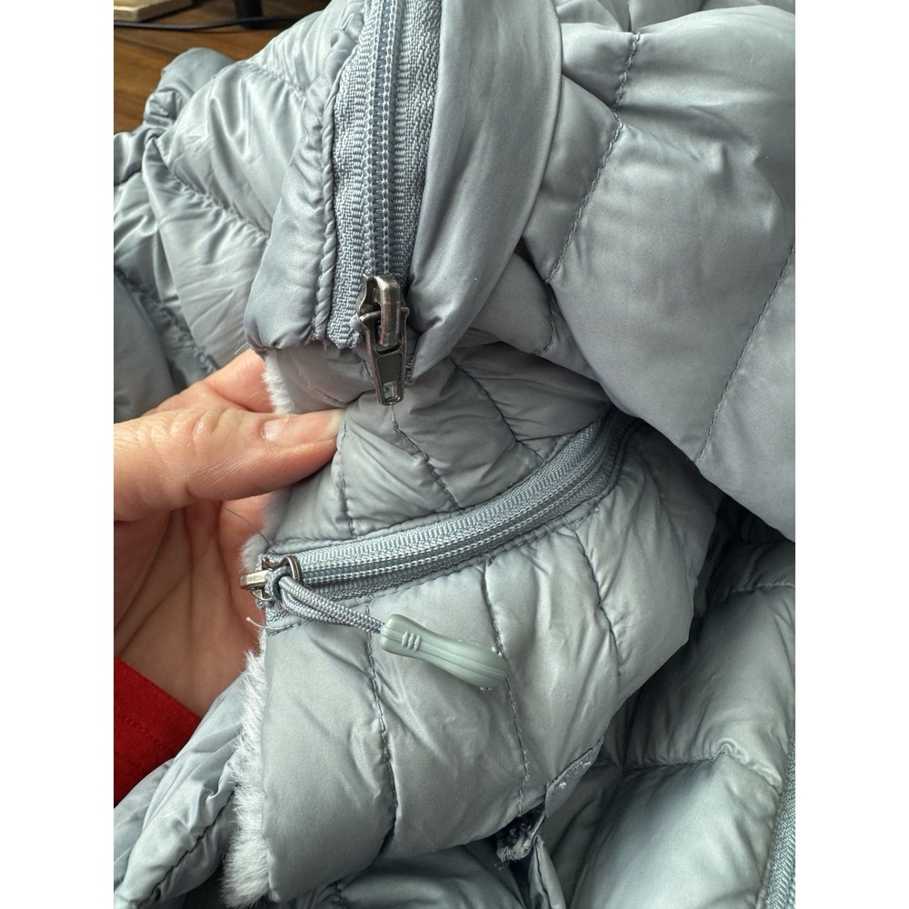 32 Degrees Down Puffer Hooded Quilted Jacket Coat 2X Zip Pocket Lightweight Gorp - Picture 13 of 16